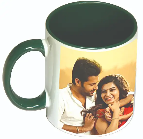 Coffee mug dark green - image 1