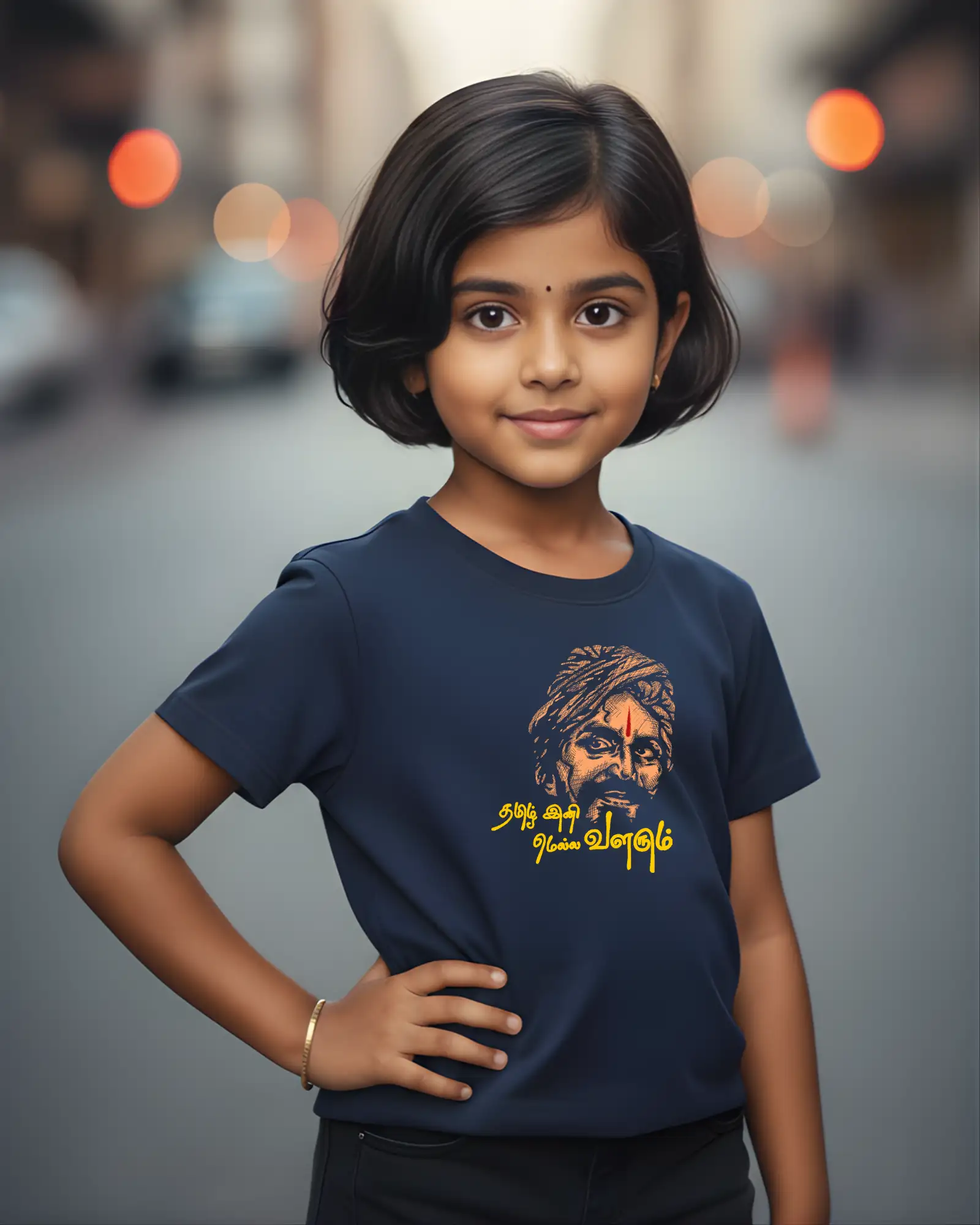 Tamil Ini Mella Valarum-Navy-Blue - image 1